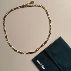 Ana luisa chain necklace never